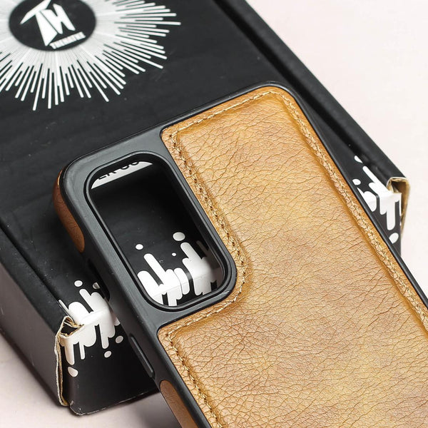 Puloka Brown Leather Case for Oneplus Nord 2 - The Hatke
