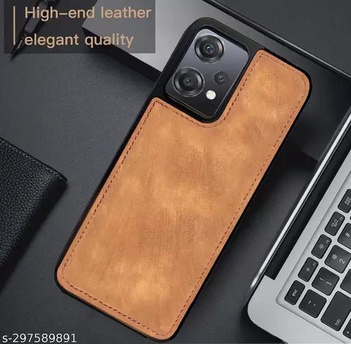 Puloka Brown Leather Case for Oneplus Nord CE 2 Lite - The Hatke