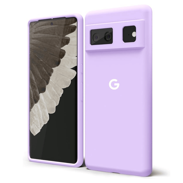 Purple Camera Original Silicone case for Google Pixel 6 - The Hatke
