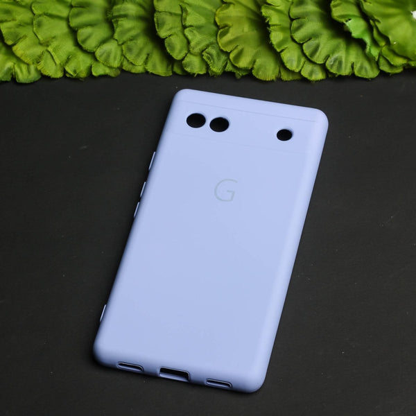 Purple Camera Original Silicone case for Google Pixel 6A - The Hatke