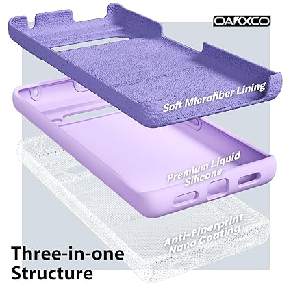 Purple Camera Original Silicone case for Google Pixel 7 Pro - The Hatke