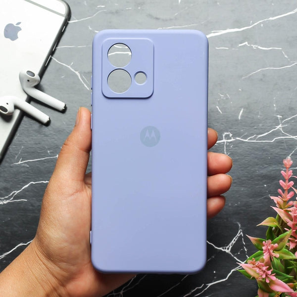 Purple Camera Original Silicone case for Motorola Edge 40 Neo - The Hatke
