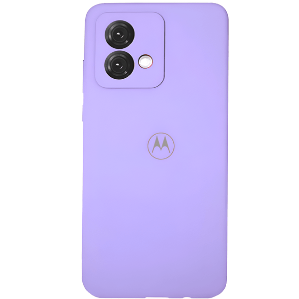 Purple Camera Original Silicone case for Motorola Edge 40 Neo - The Hatke