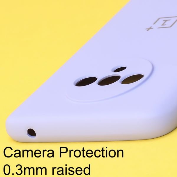 Purple Camera Original Silicone case for Oneplus 7T - The Hatke