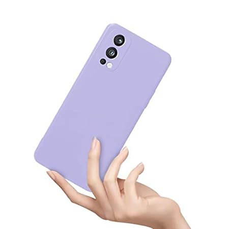 Purple Camera Original Silicone case for Oneplus Nord 2 - The Hatke