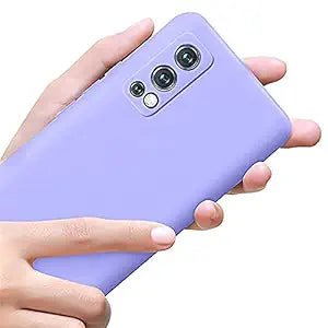 Purple Camera Original Silicone case for Oneplus Nord 2 - The Hatke