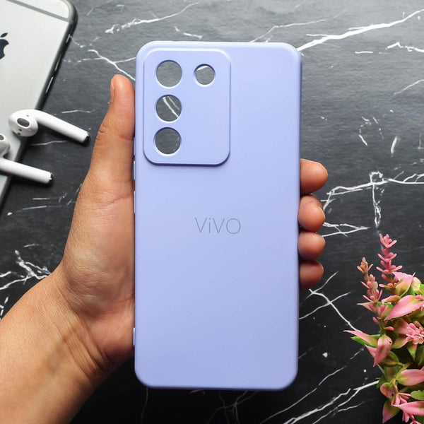 Purple Camera Original Silicone case for Vivo Y200 - The Hatke