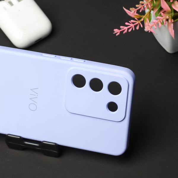 Purple Camera Original Silicone case for Vivo Y200 - The Hatke