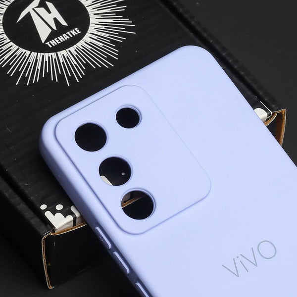 Purple Camera Original Silicone case for Vivo Y200 - The Hatke