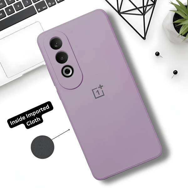 Purple Candy Silicone Case for Oneplus Nord CE 4 - The Hatke