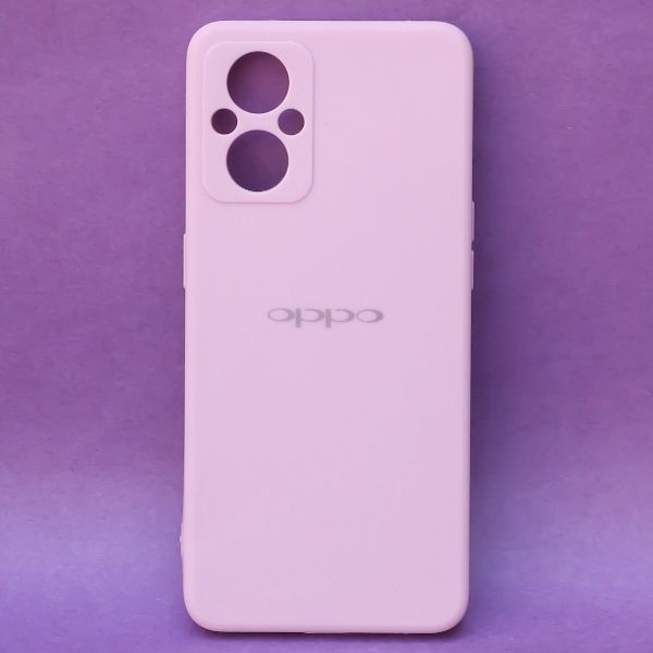 Purple Candy Silicone Case for Oppo F21 Pro 5g - The Hatke