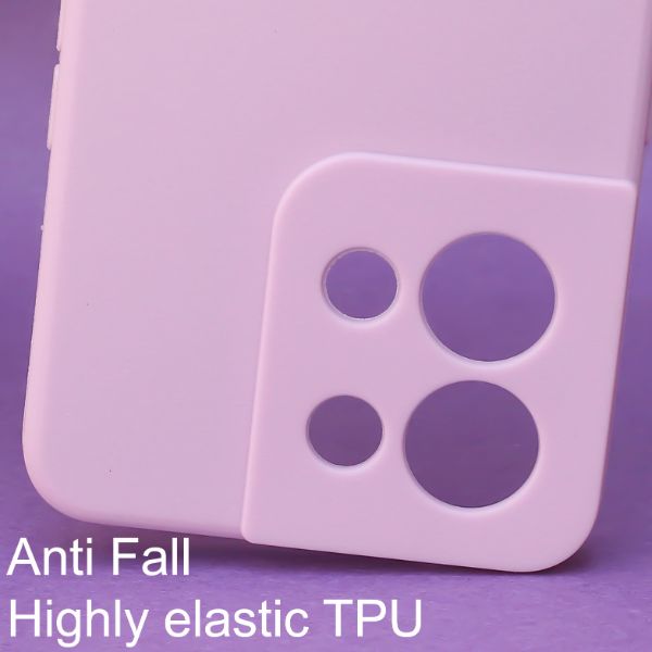 Purple Candy Silicone Case for Oppo Reno 8 - The Hatke