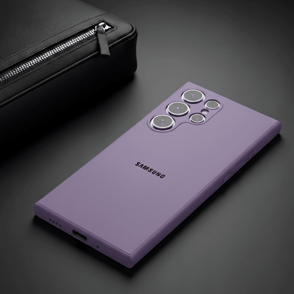 Purple Candy Silicone Case for Samsung S25 Ultra - The Hatke