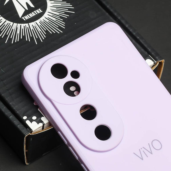Purple Candy silicone Case for Vivo V40 - The Hatke
