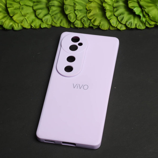 Purple Candy silicone Case for Vivo V40 - The Hatke
