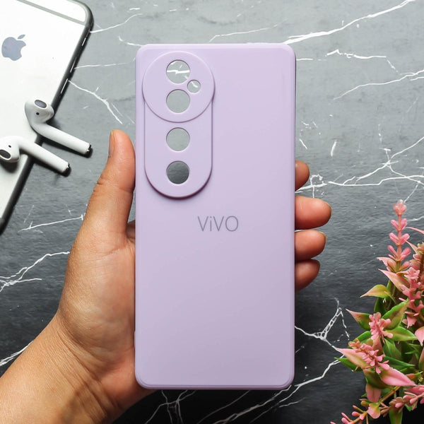 Purple Candy silicone Case for Vivo V40 - The Hatke