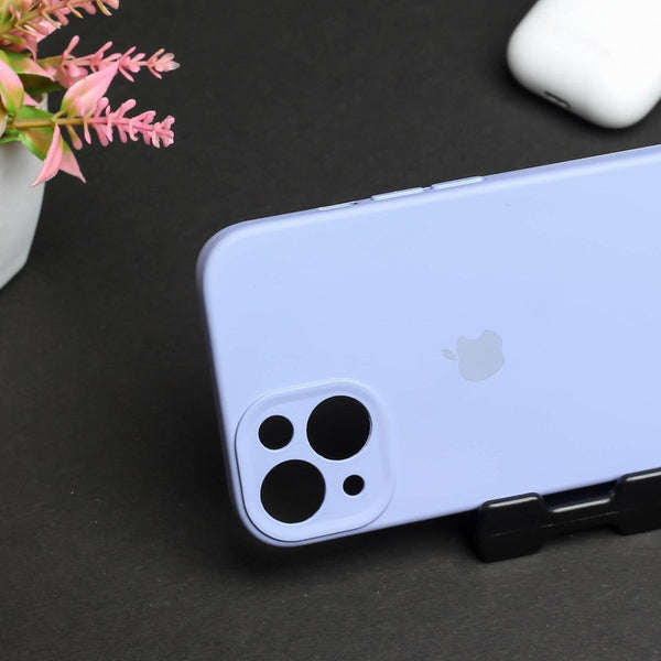 Purple Original Camera Silicone case for Apple iphone 15 - The Hatke