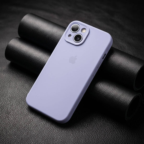 Purple Original Camera Silicone case for Apple iphone 15 - The Hatke