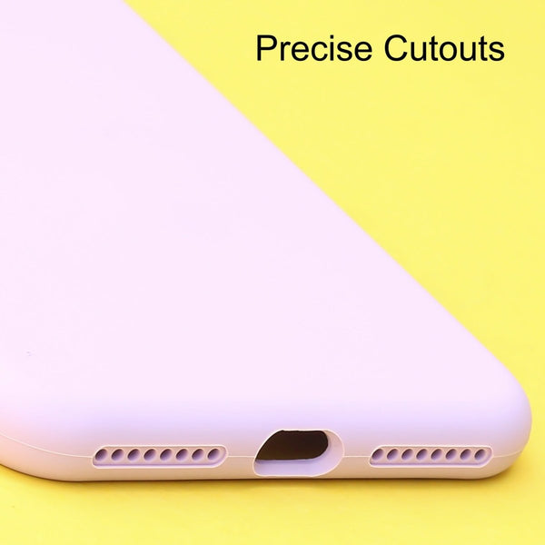 Purple Original Silicone case for Apple iphone 7 plus - The Hatke