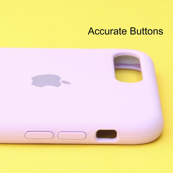 Purple Original Silicone case for Apple iphone 7 plus - The Hatke