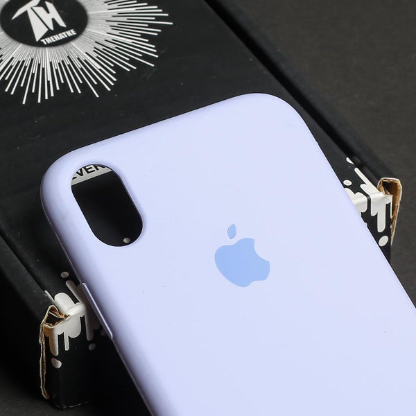 Purple Original Silicone case for Apple iphone Xr - The Hatke