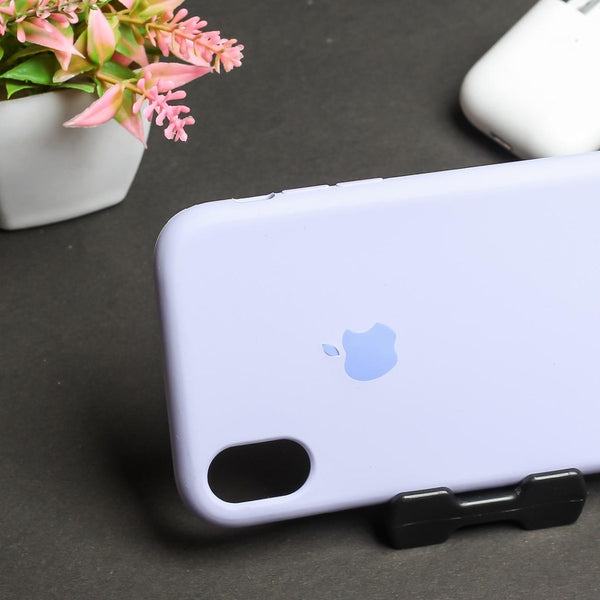 Purple Original Silicone case for Apple iphone Xr - The Hatke