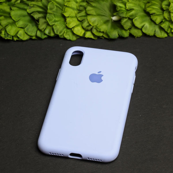 Purple Original Silicone case for Apple iphone Xs Max - The Hatke