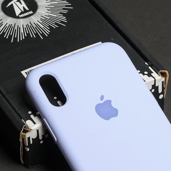 Purple Original Silicone case for Apple iphone X/xs - The Hatke