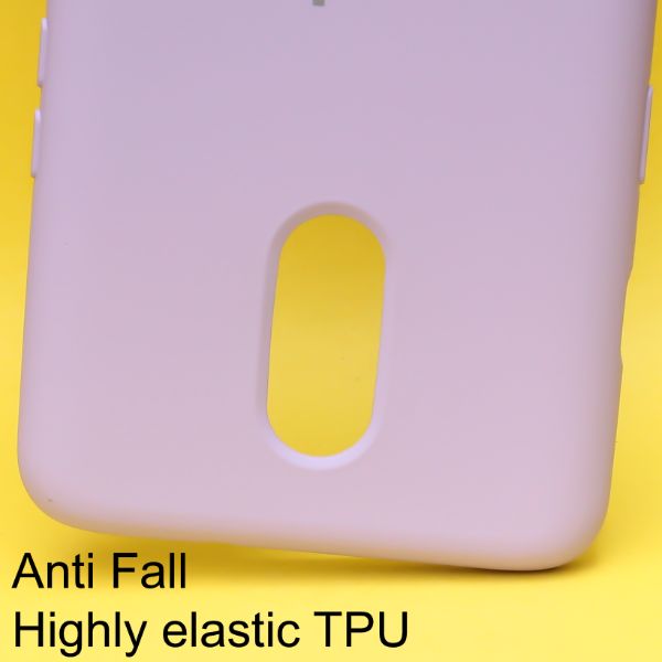 Purple Original Silicone case for Oneplus 7 - The Hatke