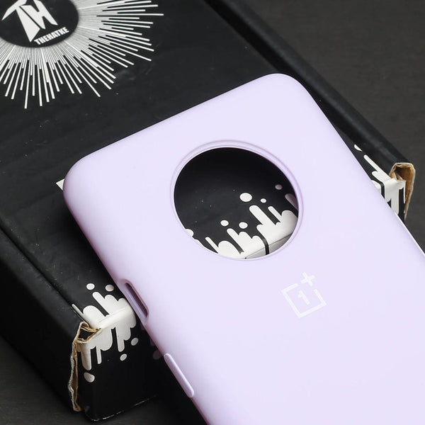 Purple Original Silicone case for Oneplus 7T - The Hatke
