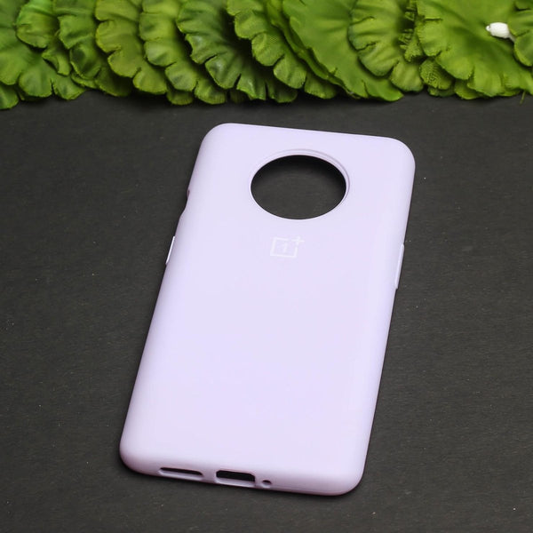 Purple Original Silicone case for Oneplus 7T - The Hatke