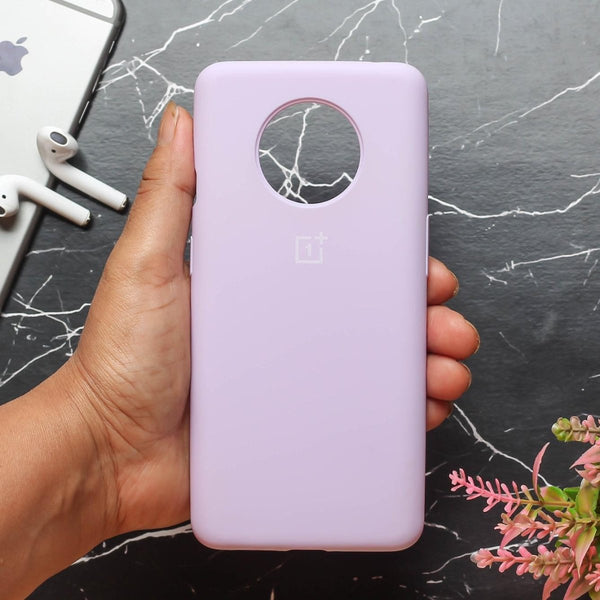 Purple Original Silicone case for Oneplus 7T - The Hatke