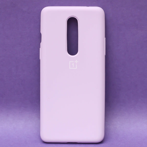 Purple Original Silicone case for Oneplus 8 - The Hatke