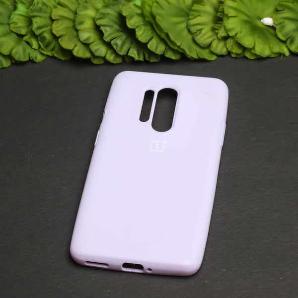 Purple Original Silicone case for Oneplus 8 Pro - The Hatke
