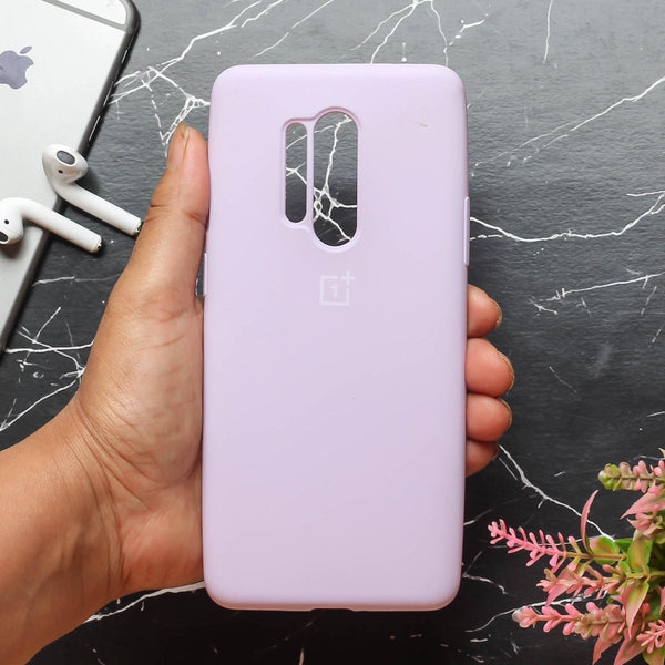 Purple Original Silicone case for Oneplus 8 Pro - The Hatke
