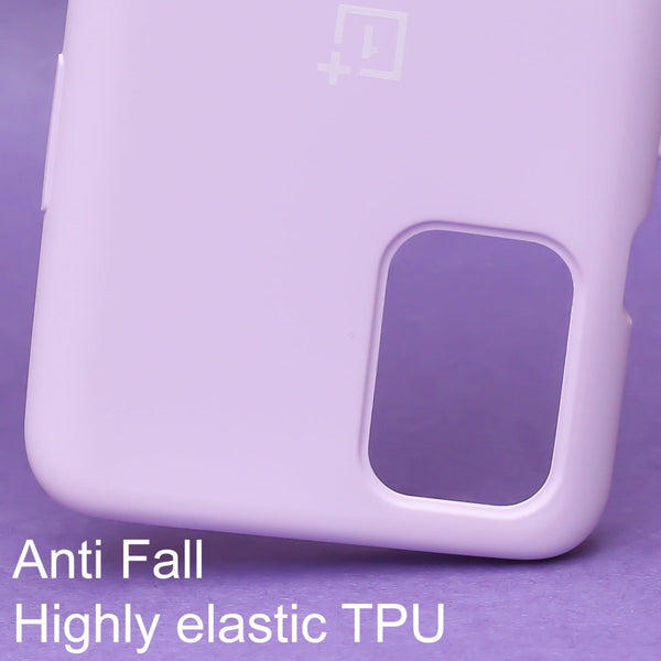 Purple Original Silicone case for Oneplus 9 Pro - The Hatke