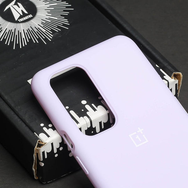 Purple Original Silicone case for Oneplus Nord 2 - The Hatke