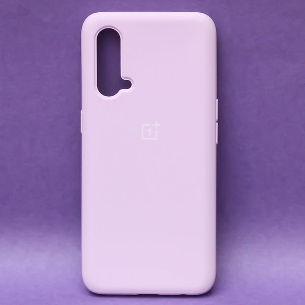 Purple Original Silicone case for Oneplus Nord CE - The Hatke