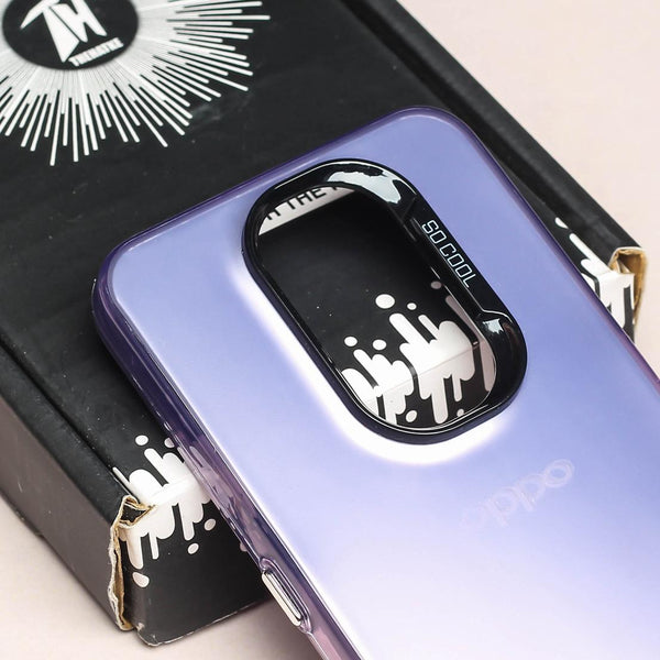 Purple Rgiem Slim Slicone Non-Yellowing Protective Case for Oppo A5 2020 - The Hatke