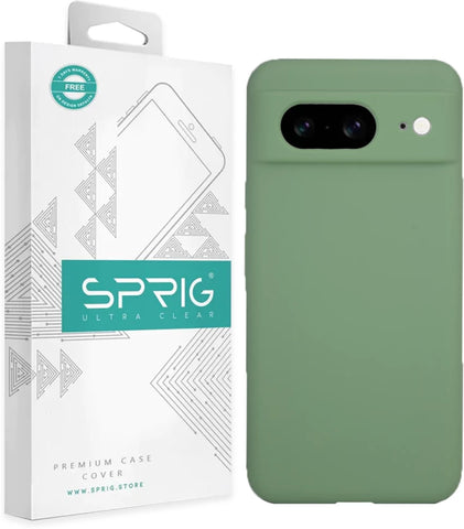 Light Green Camera Original Silicone case for Google Pixel 8