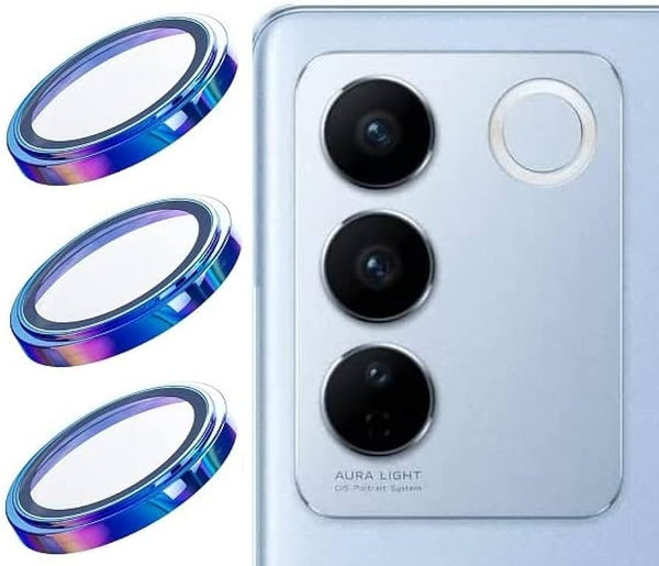 Rainbow camera ring lens guard for Vivo V27 - The Hatke