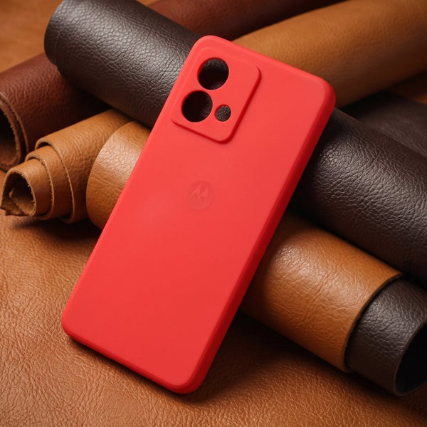 Red Camera Original Silicone case for Motorola Edge 40 Neo - The Hatke