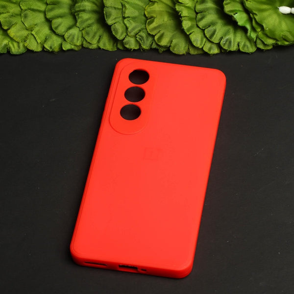 Red Camera Original Silicone case for Oneplus Nord CE 4 - The Hatke