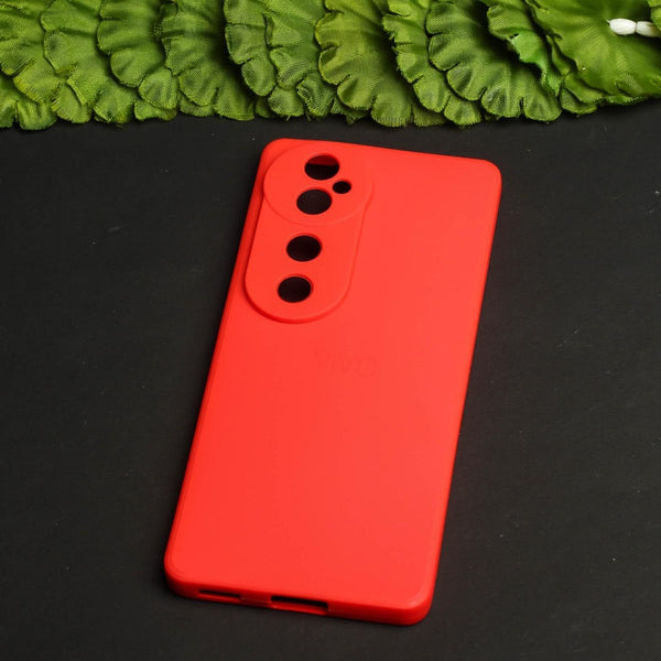 Red Camera Original Silicone case for Vivo V40 - The Hatke