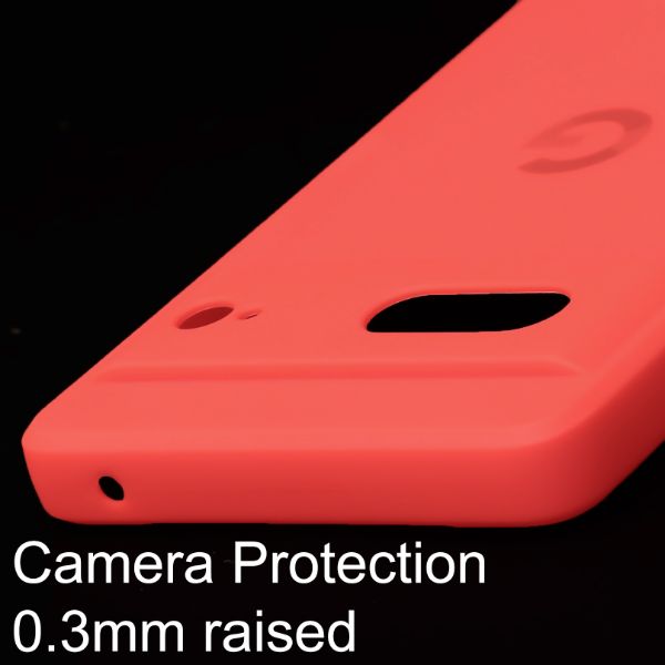 Red Candy Camera Silicone Case for Google Pixel 7 - The Hatke