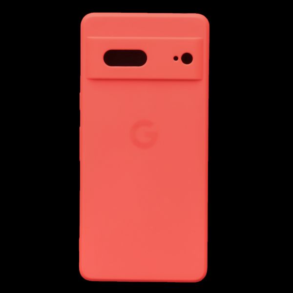 Red Candy Camera Silicone Case for Google Pixel 7 - The Hatke