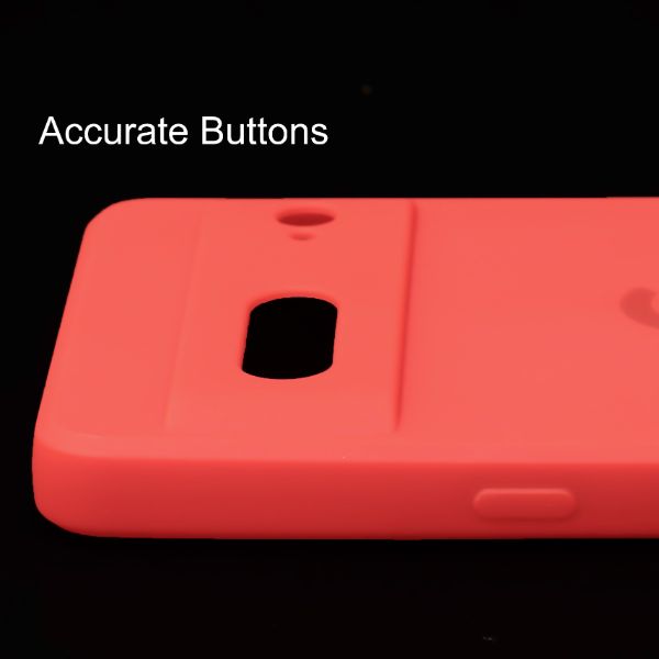 Red Candy Camera Silicone Case for Google Pixel 7 - The Hatke