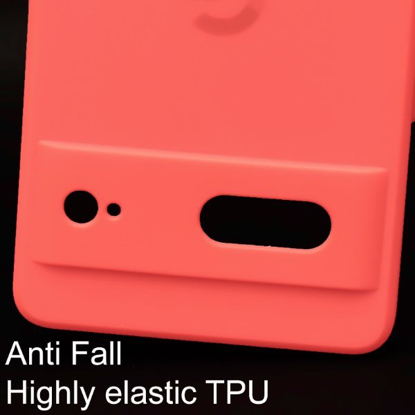 Red Candy Camera Silicone Case for Google Pixel 7 - The Hatke