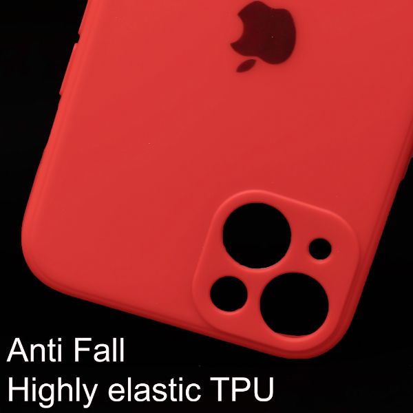 Red Candy Silicone Case for Apple Iphone 15 Plus - The Hatke