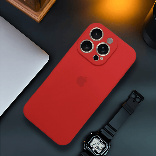 Red Candy Silicone Case for Apple Iphone 16 Pro Max - The Hatke
